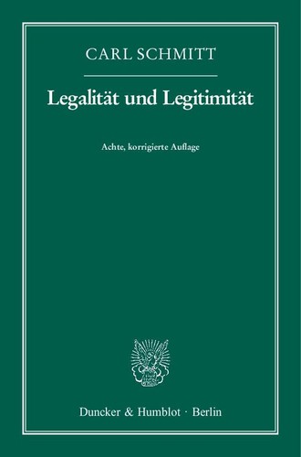 Legalität und legitimität - legalität,