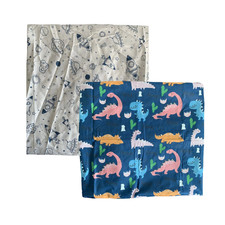 Spannbetttuch Spannbettlaken Baby Matratzenschoner, 60x120cm, 2 Pack