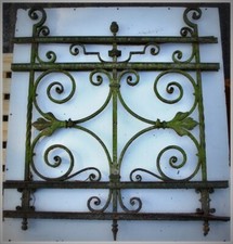 ♛" 1 von 10 Gitter Zaun Brüstung Schmiedeeisen de luxe "♛