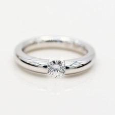 Niessing Solitär Ring 950