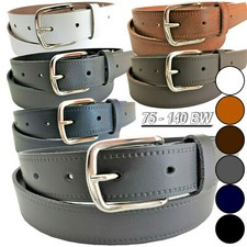 Leder Gürtel geprägt 3 cm 100% Echt Ledergürtel Seitenprägung 6 Farben 3cm breit