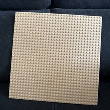 1x Lego Bau Platte B-Ware abgenutzt 32x32 Basic beige tan Sand Strand 3811