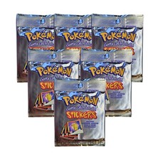 6x Pokemon Artbox Sticker