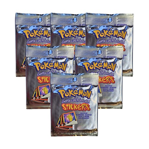 Pokemon artbox sticker - 6x,