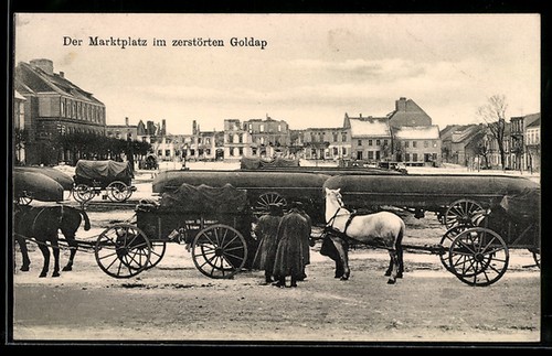 Goldap partie marktplatz - goldap,, am