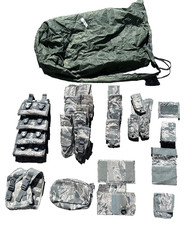 US Airforce Usaf Abu Molle Pouches Set 32 teile Digital Tigerstripe Camouflage