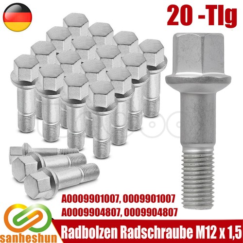 20x radbolzen radschraube m12 - 20x,