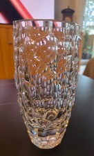 Nachtmann Vase klar Kristallglas Glas schwer transparent super gut erhalten