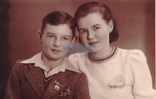 Foto aus nachlass lunden - foto-ak,