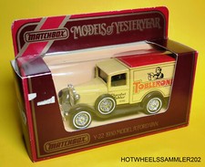 MATCHBOX MODELS OF YESTERYEAR "1930 FORD MODEL A FORD VAN TOBLERONE" MIT OVP