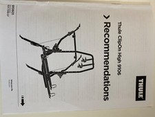 Fahradträger Heckklappe Thule ClipOn High 9106