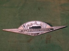 (E5) Wartburg Schild Emblem Motorhaube alu original DDR