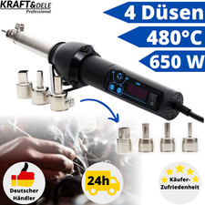 Schweißgerät Kunststoff Schweißen Plastik Heißluft Set Auto Reparatur Werkzeug