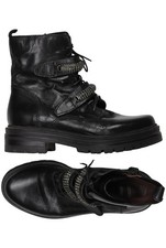 Mjus Stiefelette Damen Ankle Boots Booties Gr. EU 36 Leder Schwarz #5mvc42t