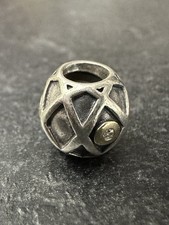 Pandora Charm 925 Silber &14k Gold Diamant 790164D