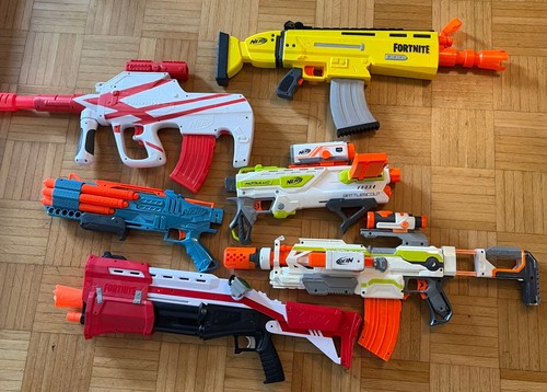 Nerf gun konvolut - nerf,