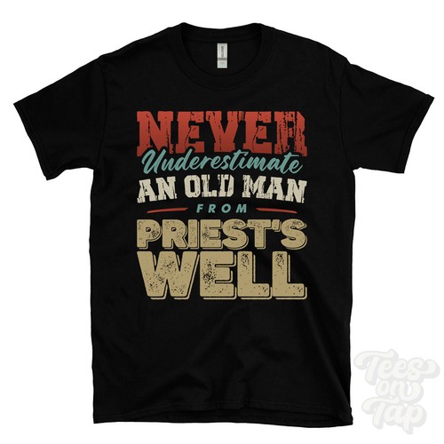 Shirt unterschätze niemals - unterschÄtze,