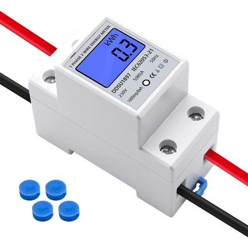 Lcd digitaler stromzähler - lcd,