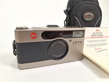 Leica minilux mit Summarit 40mm f/2.4  fast neuwertig + Tasche / getestet