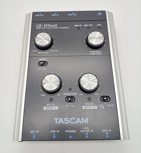 Tascam 122mk2 usb - us-122mk2, audio