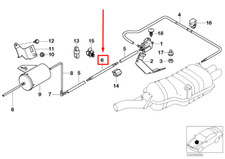 BMW 3 Series E46 Rear Exhaust