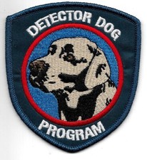 AUSTRALIEN K-9 AUSTRALIA Detector Dog Polizei Abzeichen Hundeführer Police Patch