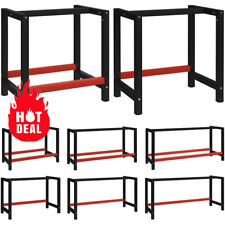 Werkbank Arbeittisch Werk Packtisch Tischgestell gestellt Metall Anthrazit