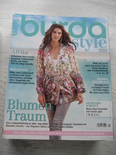 Burda style 2015 inkl - burda, 05-2015