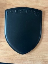 Mousepad Porsche Leder schwarz - neu