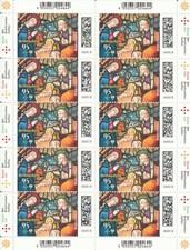 BUND 10er-Bogen Bund Mi. 3932 / 2025 postfr. KIRCHENFENSTER Weihnachten
