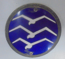 Auto Plakette Emailiert