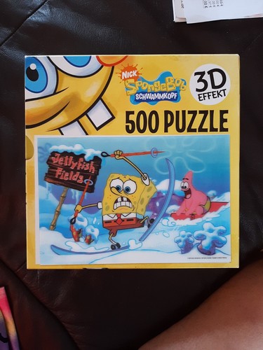 Puzzle spongebob 500 teile - spongebob,