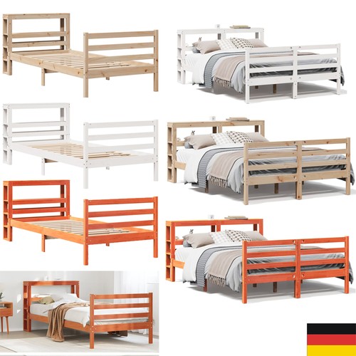 Massivholzbett einzelbett - massivholzbett,