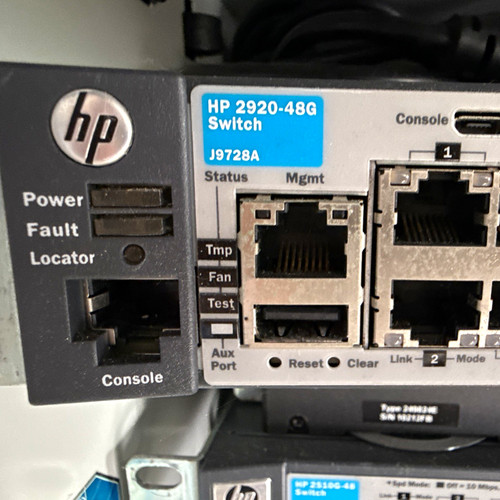 2920 48g ethernet switch - hp,
