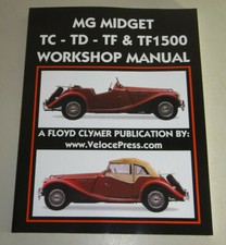 Werkstattbuch MG TC / TD / TF