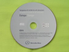 CD NAVIGATION MERCEDES BENZ AUDIO 50 APS SPANIEN 2015 A B C CLC CLK GL M R NTG 2