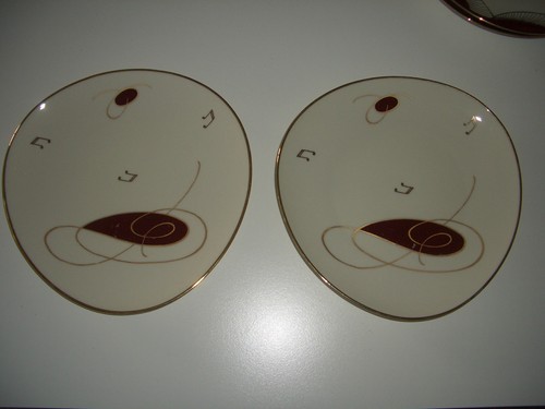 Teller porzellan winterling - 2x,