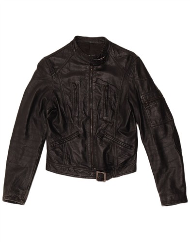 Vintage damen crop leder - crop,