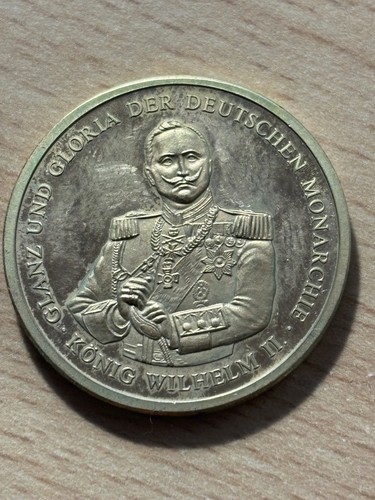 Medaille könig wilhelm - medaille,