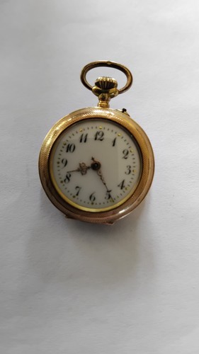 Jugendstil taschenuhr 585er - ,