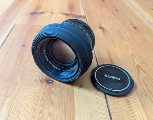 Konica hexanon 50mm 1 - hexanon, ar