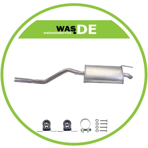 Endschalldämpfer caddy ii - endschalldämpfer, vw