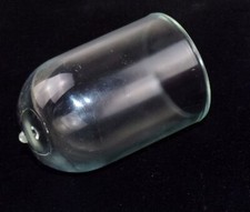 Lampenglas für DDR Handlampe Werkstattlampe Gummilampe transparent Ersatzglas 