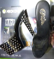 Pleaser extreme Killer Plexi High Heels schwarz  17 cm Absatz - Gr. US8