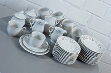 Alt Mitterteich Bavaria 1887 Durchbruch Porzellan Weiß verschiedene Teile 70's