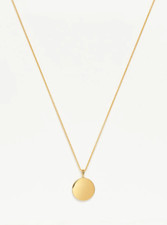 Gravierbare Runde Halskette