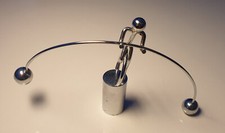 Pendelfigur "EINRADFAHRER" -