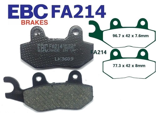 Ebc bremsbeläge fa214 - fa214, für