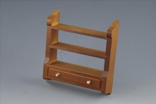 Wandregal walnuss, mit