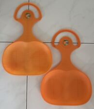 2 x Kinder Schneerutscher Po-Rutscher Schlitten Schnee Winter